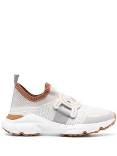Tods кроссовки со вставками Tod`S