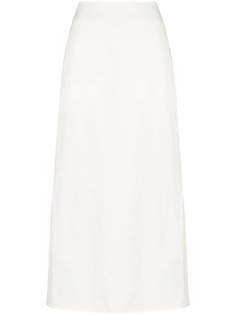 Jil Sander юбка миди с завышенной талией