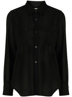 Comme Des Garçons рубашка с накладным карманом