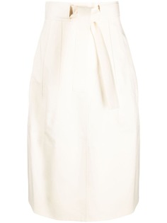 Jil Sander юбка с поясом