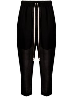 Rick Owens укороченные брюки с завышенной талией