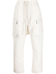 Rick Owens брюки карго с низким шаговым швом