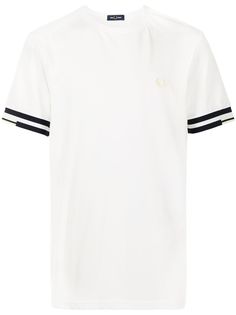 FRED PERRY футболка с абстрактным принтом