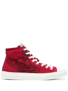 Vivienne Westwood высокие кеды Plimsolls из канваса