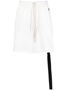 Rick Owens DRKSHDW шорты из джерси с низким шаговым швом