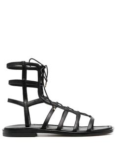 Stuart Weitzman сандалии на шнуровке