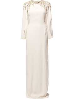Jenny Packham декорированное платье Romantica