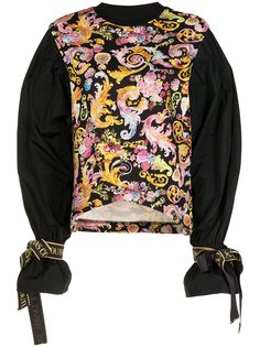 Versace Jeans Couture толстовка с узором Baroque