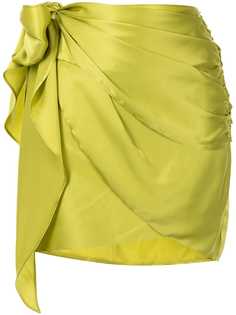 Michelle Mason мини-юбка с завязками
