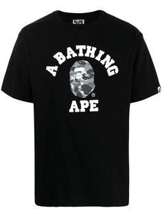A BATHING APE® футболка с короткими рукавами и логотипом