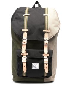 Herschel Supply Co. рюкзак в стиле колор-блок с нашивкой-логотипом