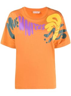 Marni футболка с принтом Love Unites Us