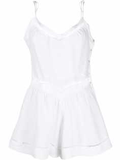 Valentino Pre-Owned комбинезон 1990-х годов с V-образным вырезом