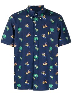 Polo Ralph Lauren рубашка с принтом