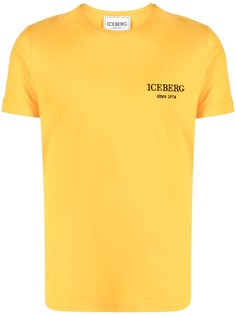 Iceberg футболка с вышитым логотипом