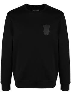 Emporio Armani толстовка с нашивкой