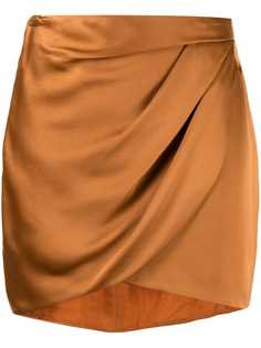 Michelle Mason драпированная юбка мини