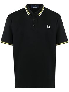 FRED PERRY рубашка поло с вышитым логотипом