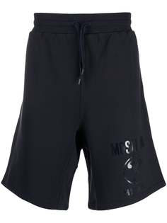 Moschino спортивные шорты с логотипом