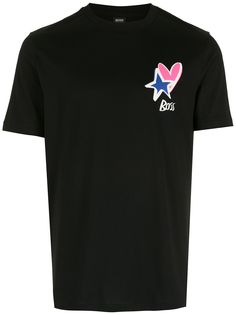 BOSS футболка с логотипом из коллаборации с Justin Teodoro