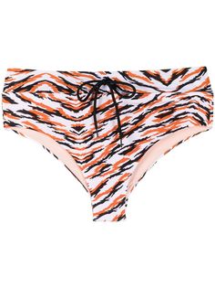 Les Girls Les Boys плавки бикини с тигровым принтом