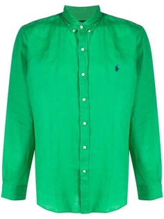 Polo Ralph Lauren рубашка с вышивкой