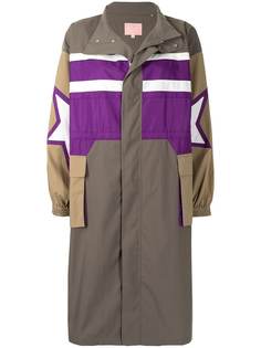 BAPY BY *A BATHING APE® парка в стиле колор-блок