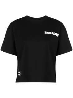 BARROW укороченная футболка с графичным принтом