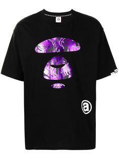 AAPE BY *A BATHING APE® футболка с графичным принтом