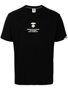 AAPE BY *A BATHING APE® футболка с графичным принтом
