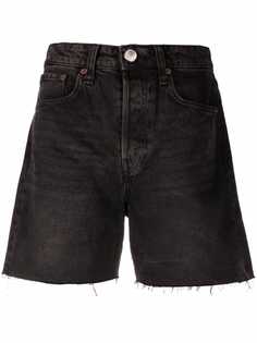 Rag & Bone джинсовые шорты с необработанными краями
