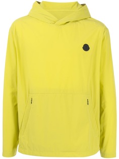 Moncler легкая куртка с нашивкой-логотипом