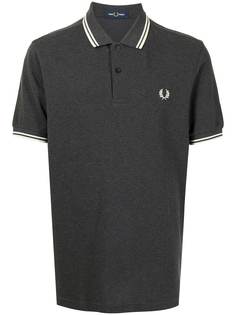 FRED PERRY рубашка поло с монограммой