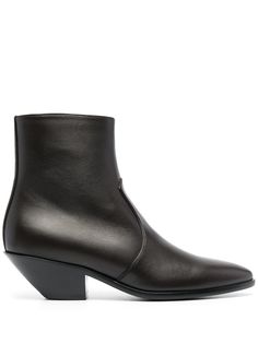Saint Laurent ботильоны с заостренным носком