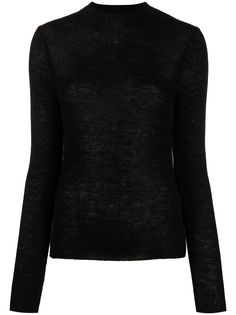 Jil Sander кашемировый джемпер тонкой вязки