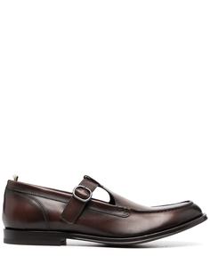 Officine Creative лоферы Barry с вырезами