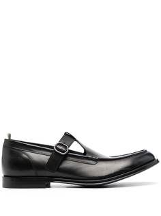 Officine Creative лоферы Barry с вырезами