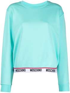 Moschino толстовка с логотипом
