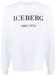 Iceberg толстовка с вышитым логотипом