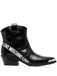 Love Moschino ботильоны с логотипом