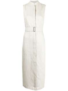 BONDI BORN платье миди в стиле милитари с поясом