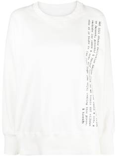 MM6 Maison Margiela толстовка с принтом Description