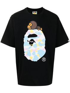 A BATHING APE® футболка с графичным принтом