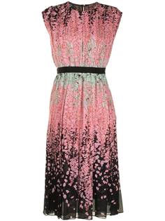Giambattista Valli платье без рукавов с цветочным принтом