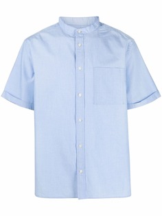 Barbour рубашка с воротником-стойкой и короткими рукавами