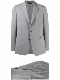 Ermenegildo Zegna костюм с однобортным пиджаком