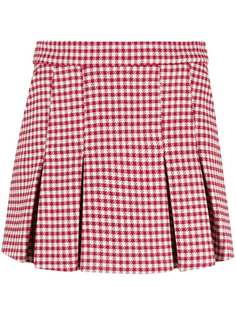 RED Valentino шорты в клетку гингем