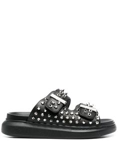 Alexander McQueen сандалии Oversized с заклепками
