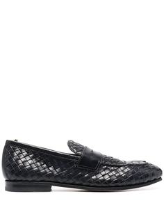 Officine Creative плетеные лоферы Barona