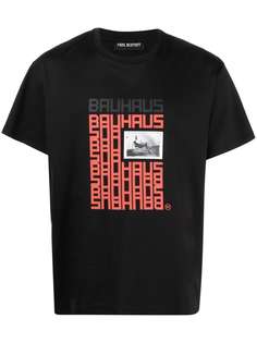 Neil Barrett футболка Bauhaus Series Logotype